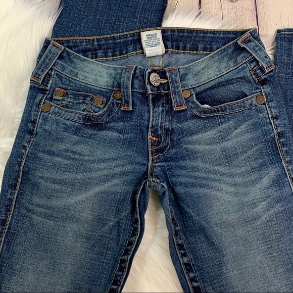 True Religion Straight Leg Jean size 25 - Picture 3 of 11